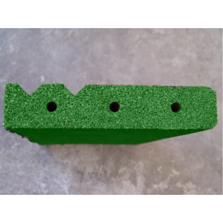 Gumi szegély - Ásós szegő - Zöld - 50x23x4 cm
